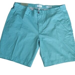 Goodfellow & Co. Linden Flat Front Shorts, Turquoise, 42 Waist